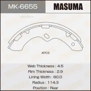 ������� ����. �����. Masuma MK6655 FUSO (Mitsubishi Trucks) Canter 1989-2024 Masuma MK6655 MK6655 ����
