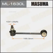 ������ ������������� (����) Masuma front Mazda 6, Atenza / GG3P, GGEP LH Masuma ML1630L Masuma ML1630L, ����� �������� ML1630L ����