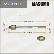 ������� ���� Masuma Honda FIT / GE6, GE7, GE8, GE9 07-15 Masuma MR9103 Masuma MR9103 MR9103 ����