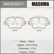 ������� ��������� Masuma MSE0207 BMW 1-Series (F40) 2019-2024/BMW 2-Series (F44) 2018-2024/BMW 5-Series (G30) 2015-2024/BMW X1 (F48) 2014-2024 Masuma...
