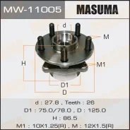 ��������� ���� Masuma front Toyota Prius / NHW20 Masuma MW11005 Masuma MW11005, �������� MW11005 ����