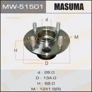 ��������� ���� Masuma rear Honda Mobilio / GB1, GB2 Masuma MW51501 Masuma MW51501, ������ MW51501 ����