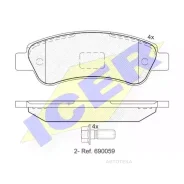 ������� ��������� �������� ICER 141804 ����, Citroen:Jumper / 04.06-, Jumper 04.06-, Jumper 04.06- ICER 141804 141804 ����