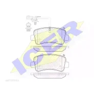 ������� ��������� �������� ICER 142001 ����, Nissan: NU400 2.3 DCI/2.3 DCI RWD 11- ICER 142001 142001 ����