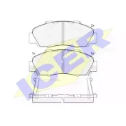 ������� ��������� �������� ICER 181019 ������, H DA: Accord IV Aerodeck 91-93, Accord IV 92-93, Accord V 93-96, Accord V Aerodeck 93-98, Accord V 93-9...