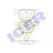 ������� ��������� �������� ICER 181684 ����, BMW: 3 07-, 5 03-, 5 Touring 04-, 6 04-, 6 04-, X5 07- ICER 181684 181684 ����