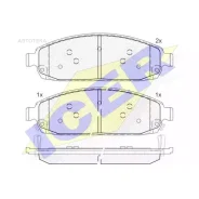 ������� ��������� �������� ICER 181713 ������, JEEP: Commander 05-, Grand Cherokee III 05- ICER 181713 181713 ����