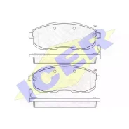 ������� ��������� �������� ICER 181882 ������, Nissan: Tiida 1.5/1.5 4X4/1.6/1.6 4X4/1.8/1.8 4X4 04-07, Tiida 1.5 DCI/1.6/1.8 07- ICER 181882 181882 �...