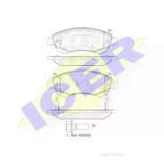 ������� ��������� �������� ICER 181887 ������, H DA: CR-V III 2.0 I-VTEC/2.2 I-CTDI/2.4/2.4 Ivtec 4WD 06- ICER 181887 181887 ����