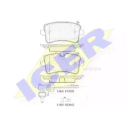 ������� ��������� �������� ICER 181986203 ����, AUDI: A6 (4G2) 11-, A6 Avant (4G5) 11-, A7 Sportback 10- ICER 181986203 181986203 ����