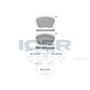 ������� ��������� �������� ICER 182282 ������, Mercedes: C-Class (W205) C43AMG 4-Matic 16-, E-Class (W213), 16- ICER 182282 182282 ����