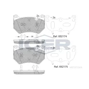 ������� ��������� �������� ICER 182385 ������, AUDI: Q5 II, 16- ICER 182385 182385 ����