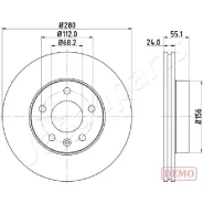 ���� ��������� VW Transporter IV 1.9-2.8 90-03 �������� D 280��. Japanparts DI0958C Japanparts DI0958C DI0958C ����