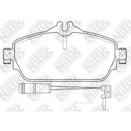 ������� ��������� Mercedes W205 14- �������� L 144��. NIBK PN0576W NIBK PN0576W PN0576W ����