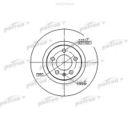 ���� ��������� Patron PBD4027 ������ AUDI: A3 96-, SEAT: LEON 99-, LEON 05-, Toledo II 99-06, Skoda: Octavia 96-, Octavia Combi 98-, VW: BORA 98-05, B...