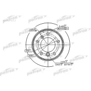 ���� ��������� Patron PBD4087 ���� Mercedes-BENZ: Sprinter 2-t c �������� ���������� 95-06, Sprinter 2-t ������� 95-06, Sprinter 2-t ������ 95-06, Spr...