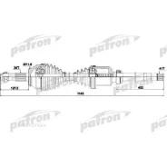 ������� Patron PDS0425 ������ 35X1148X41 Citroen Jumper 2,2 HDI 06-, FIAT Ducato 2,2D 2,3D 06-, Peugeot Boxer 2,2 HDI 06- Patron PDS0425 PDS0425 ����
