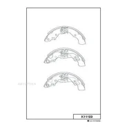 ������� ���������� Kashiyama K11189 Elantra, Matrix 00- R Kashiyama K11189 K11189 ����