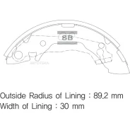 ������� ��������� ���������� ������ Hyundai Accent I X3 (1994-2000)/ ATOS (1998-2011)/ PONY/Excel II (X-2) (1990-1995) Sangsin Brake SA047 Sangsin Bra...
