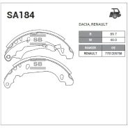 ������� ����. �����. �������� 4 ��. ��. Hi-Q Renault Logan I (LS) 07- R Sangsin Brake SA184 Sangsin Brake SA184 SA184 ����