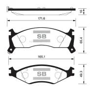 ������� ����. �������� Hi-Q KIA Sportage(OLD) Sangsin Brake SP1070 Sangsin Brake SP1070 SP1070 ����