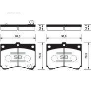 ������� ��������� �������� �������� Mazda MX-3 (1991-1997)/ 323 IV-VI (1989-2004) Sangsin Brake SP1216 Sangsin Brake SP1216 SP1216 ����
