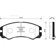 ������� ��������� ��������, �������� Sangsin Brake SP1267 IS Mu/Wizard, Bighorn 92- Sangsin Brake SP1267 SP1267 ����