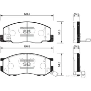 ������� ��������� ��������, �������� Sangsin Brake SP1433 TO Lite/TownAce #R4#/#R5#, Estima TCR1#W/TCR2#W Sangsin Brake SP1433 SP1433 ����