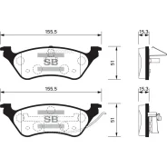 ������� ����. �������� Hi-Q Chrysler Voyager 01-03 R (D858) Sangsin Brake SP1441 Sangsin Brake SP1441 SP1441 ����