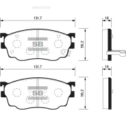 ������� ����. �������� Hi-Q Mazda 626 ES 98-02 (D755) Sangsin Brake SP1529 Sangsin Brake SP1529 SP1529 ����