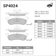 ������� ��������� Sangsin Brake SP4024 Sangsin Brake SP4024 SP4024 ����