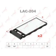������ �������� (�������� 2 ��) Lynxauto LAC204 Lynxauto LAC204 LAC204 ����