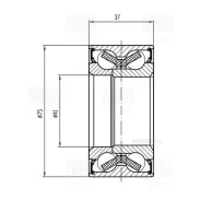 ��������� ������� VW Passat B5 (96-) �����. 75�� (CS 1803) Trialli CS1803 Trialli CS1803 CS1803 ����