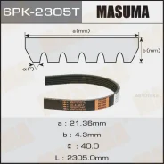 ������ ���������� Masuma 6PK2305T Masuma 6PK2305T 6PK2305T ����