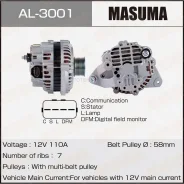 ��������� (12V/110A) Masuma AL3001 Masuma AL3001 AL3001 ����