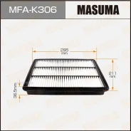 ��������� ������ A9427 Masuma LHD KIA/ Mohave/ V3000, V3800, V4600 08- (1/40) Masuma MFAK306 Masuma MFAK306 MFAK306 ����