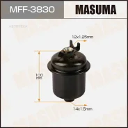 ������ ��������� Honda Accord, Civic, CR-V 1993 - Masuma MFF3830 Masuma MFF3830 MFF3830 ����