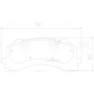������� ����. ��� �/� Audi A6 (18-)/A7 (18-) ����. �����. (PF 2220) Trialli PF2220 Trialli PF2220 PF2220 ����