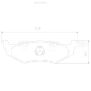 ������� ����. ��� �/� Chrysler PT Cruiser (00-)/Dodge Stratus (01-) ����. ���. (PF 2260) Trialli PF2260 Trialli PF2260 PF2260 ����
