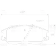 ������� ����. ��� �/� Hyundai Terracan (01-)/SsangYong Stavic (05-) ����. �����. (PF 2366) Trialli PF2366 Trialli PF2366 PF2366 ����