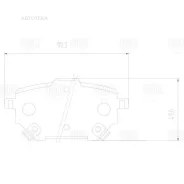 ������� ��������� Toyota Corolla 19- ���. Trialli PF2467 Trialli PF2467 PF2467 ����