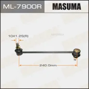 ������ ������������� (����) Masuma front Mitsubishi RVR / N6, N7 RH Masuma ML7900R Masuma ML7900R, ������ �������� ML7900R ����