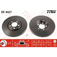 ���� ����. ���. AUDI A1 1.0 TFSI 15= TRW DF4027 TRW DF4027 DF4027 ����