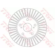 ���� ��������� Toyota Auris 12-/Corolla 11- �������� ����. D 277��. TRW DF6679 TRW DF6679 DF6679 ����