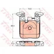 ������� ���. BMW F20-23, F30-34, F36, F80, F82, F83 10= TRW GDB2028 TRW GDB2028 GDB2028 ����