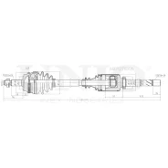 ������ � ����� �������� ������ UNIO CVJ10095 Renault Master II 98-, Opel Movano A 01- (����) UNIO CVJ10095 CVJ10095 ����
