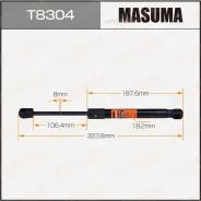 ���� ������� ���������, L=323.8mm Masuma T8304 Masuma T8304 T8304 ����
