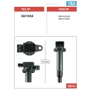 ������� ��������� YEC IGC103A �� 1/2NZFE/1/2SZFE - Corolla/Fielder 00-06, Vitz/Yaris 99-, Premio 01-07, Prius 00-, Ist 02-07, Platz 00-05 YEC IGC103A...
