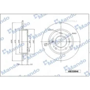 ���� ��������� ������ ��� 261 9*10*45 1 Hyundai Mando MBC030047 Mando MBC030047 MBC030047 ����