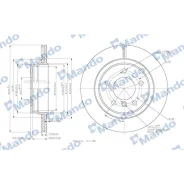 ���� ��������� BMW 3 (E46) (01-) ������ (1��. ) Mando Mando MBC035427 MBC035427 ����